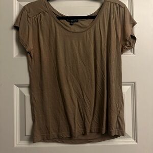 GAP Tan Short Sleeve Women's Tee